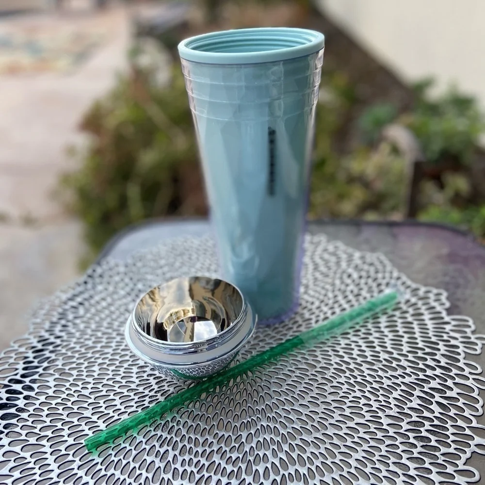 Starbucks Chiseled Prism Tumbler w/ dome